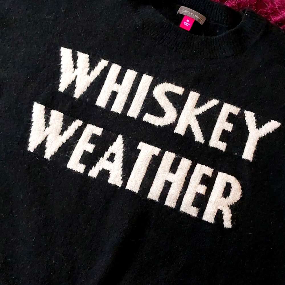 Vince Camuto "Whiskey Weather" Sweater size US M.